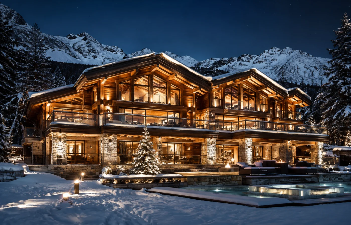 Representatief Alpenchalet voor een aankoopcase in Nendaz
