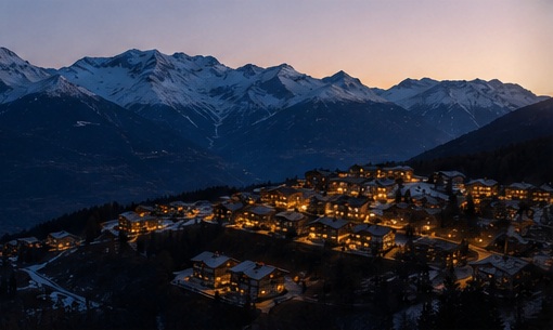 Representative Haute-Nendaz resort and mountain setting — not a specific property