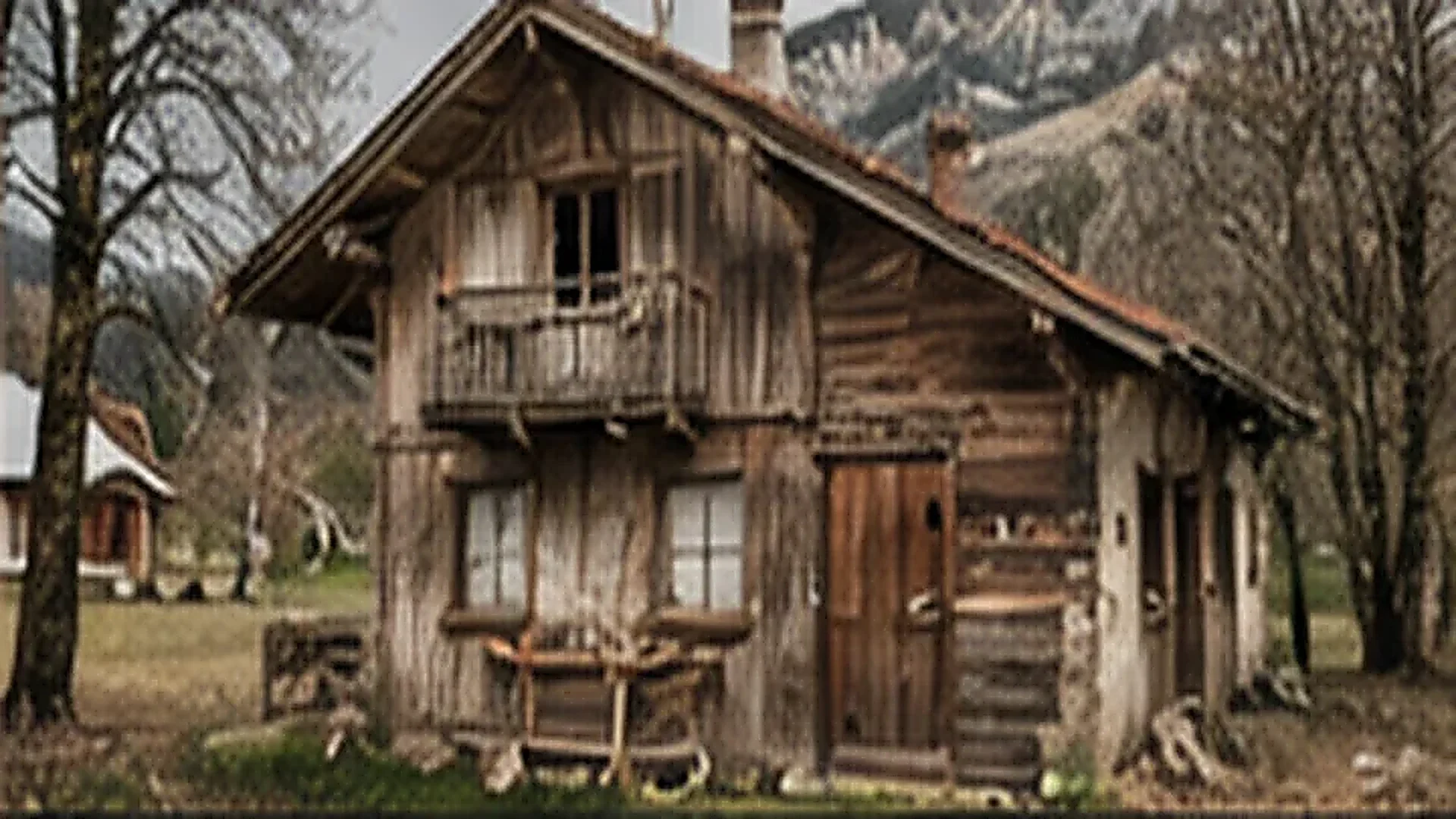Representatief ouder Alpenchalet als illustratie van renovatiepotentieel in Nendaz
